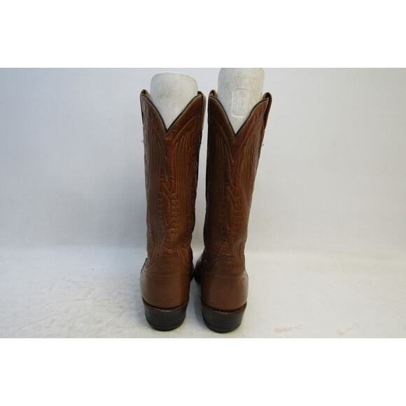 Gold Label TONY LAMA Mens Size 8 D Brown Leather Cowboy Western Boots main image 9